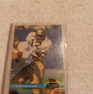 Ricky waters football card